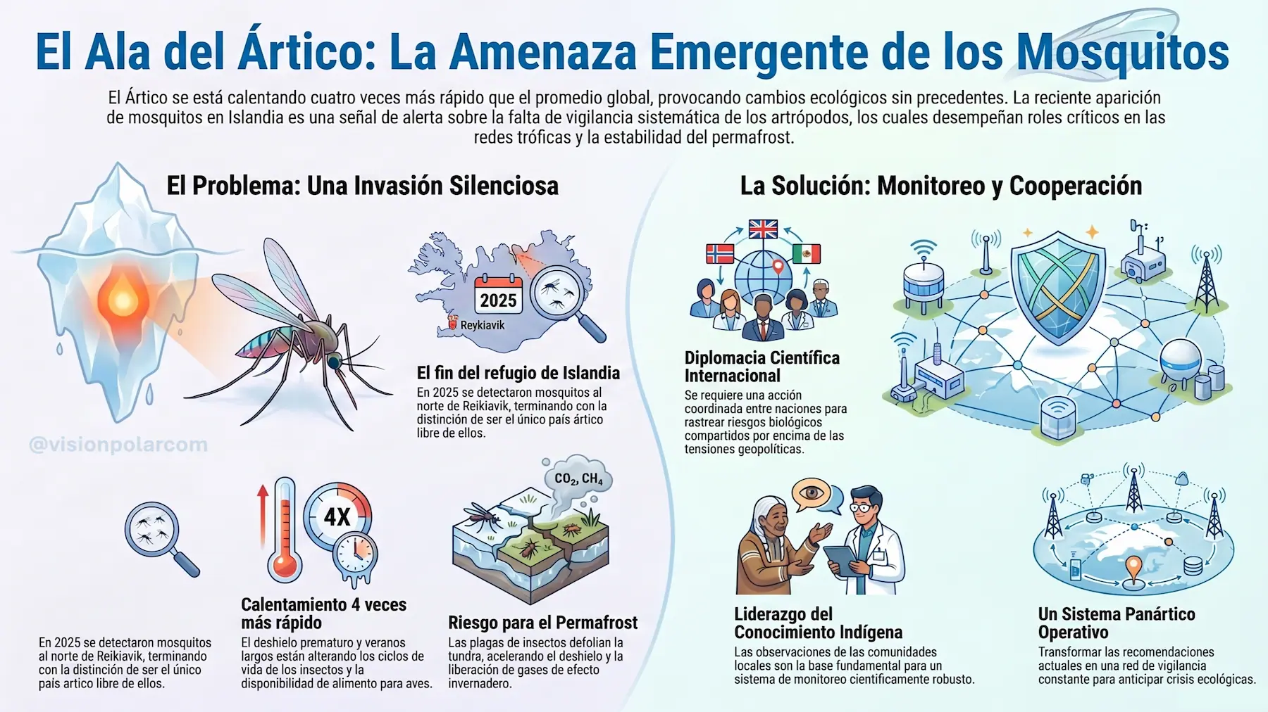 Islandia pierde su condición de país libre de mosquitos